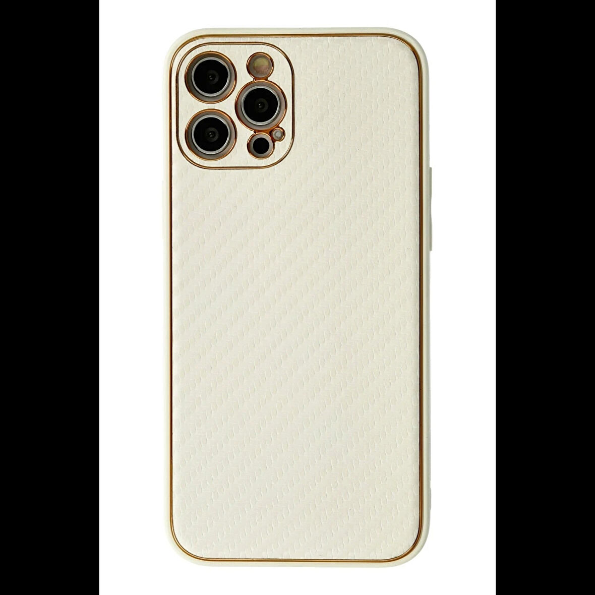 Newface iPhone 12 Pro Max Kılıf Coco Karbon Silikon