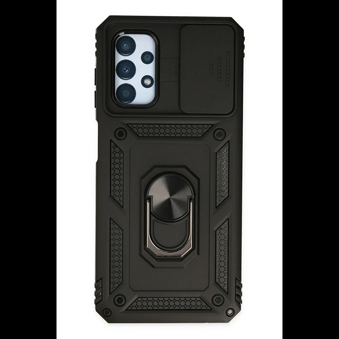 Newface Samsung Galaxy A33 5G Kılıf Pars Lens Yüzüklü Silikon