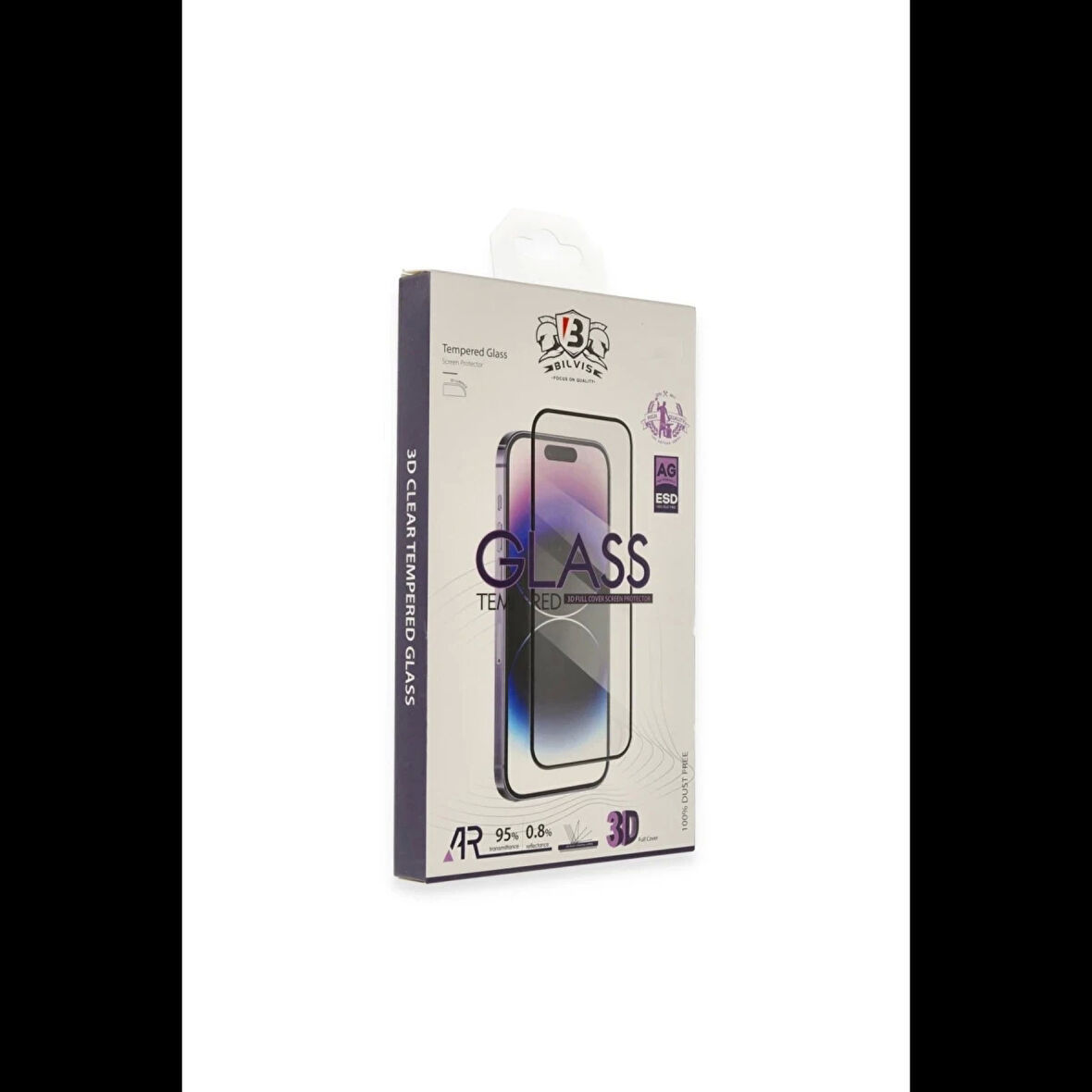 Newface iPhone 16 Plus Bilvis 3D Cam Ekran Koruyucu