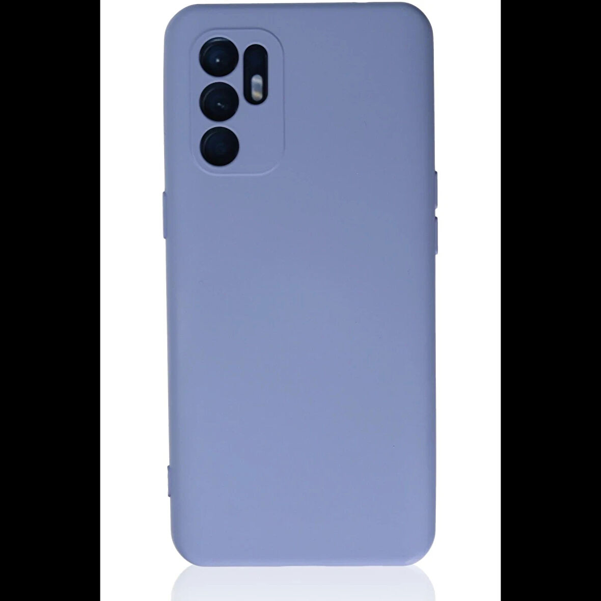 Newface Oppo Reno 6 Kılıf Nano içi Kadife Silikon