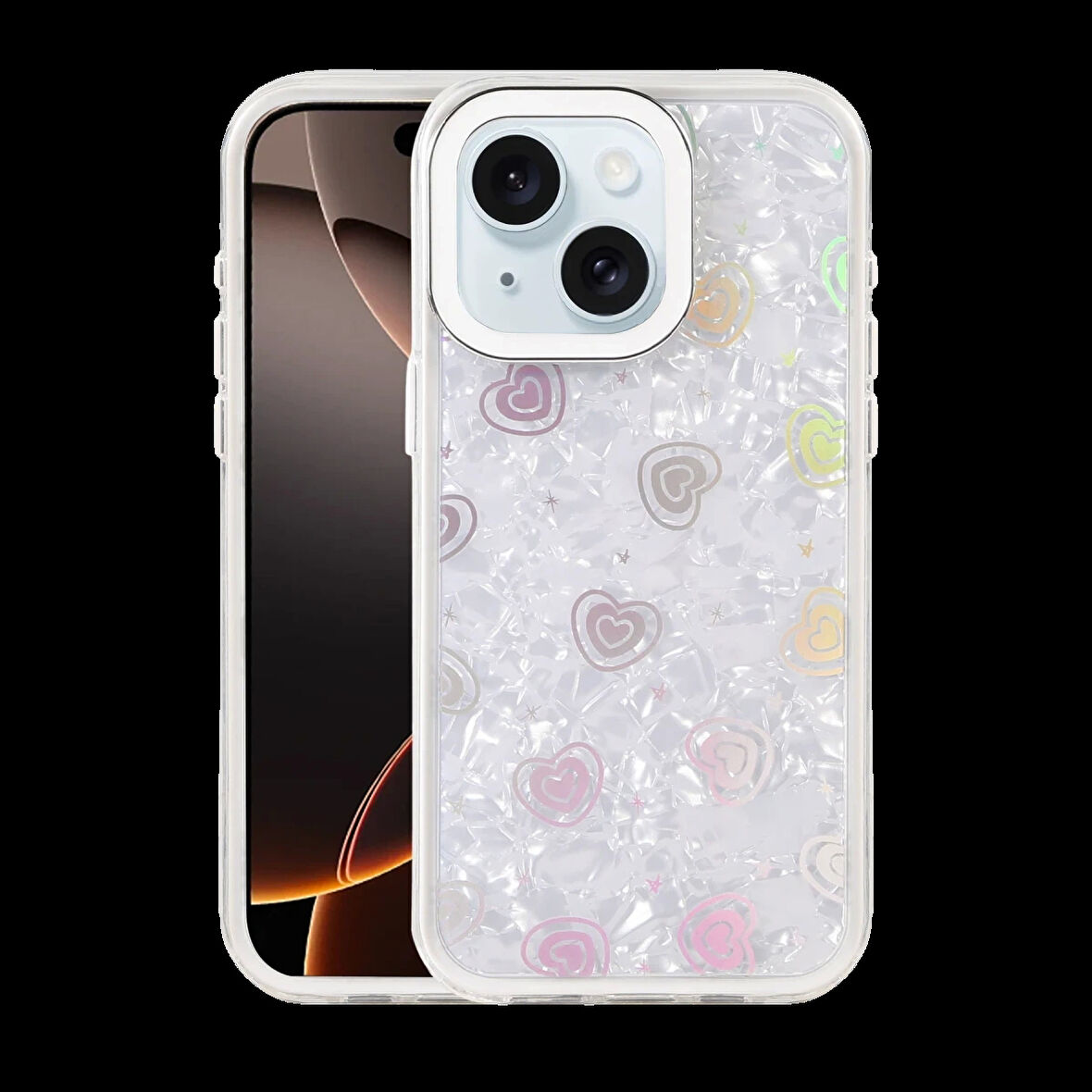 Newface Apple iPhone 14 Lumi Desenli Kapak