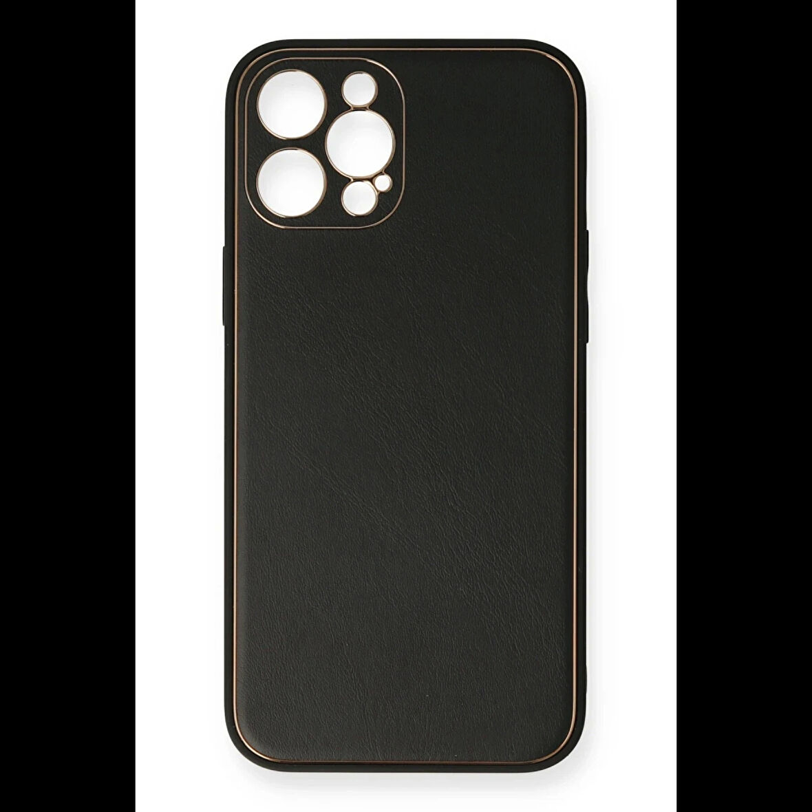 Newface iPhone 12 Pro Kılıf Coco Deri Silikon Kapak