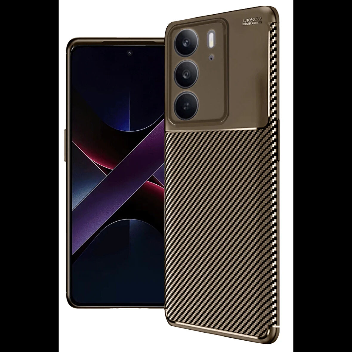 Newface Realme C75 4G Auto Focus Karbon Kapak