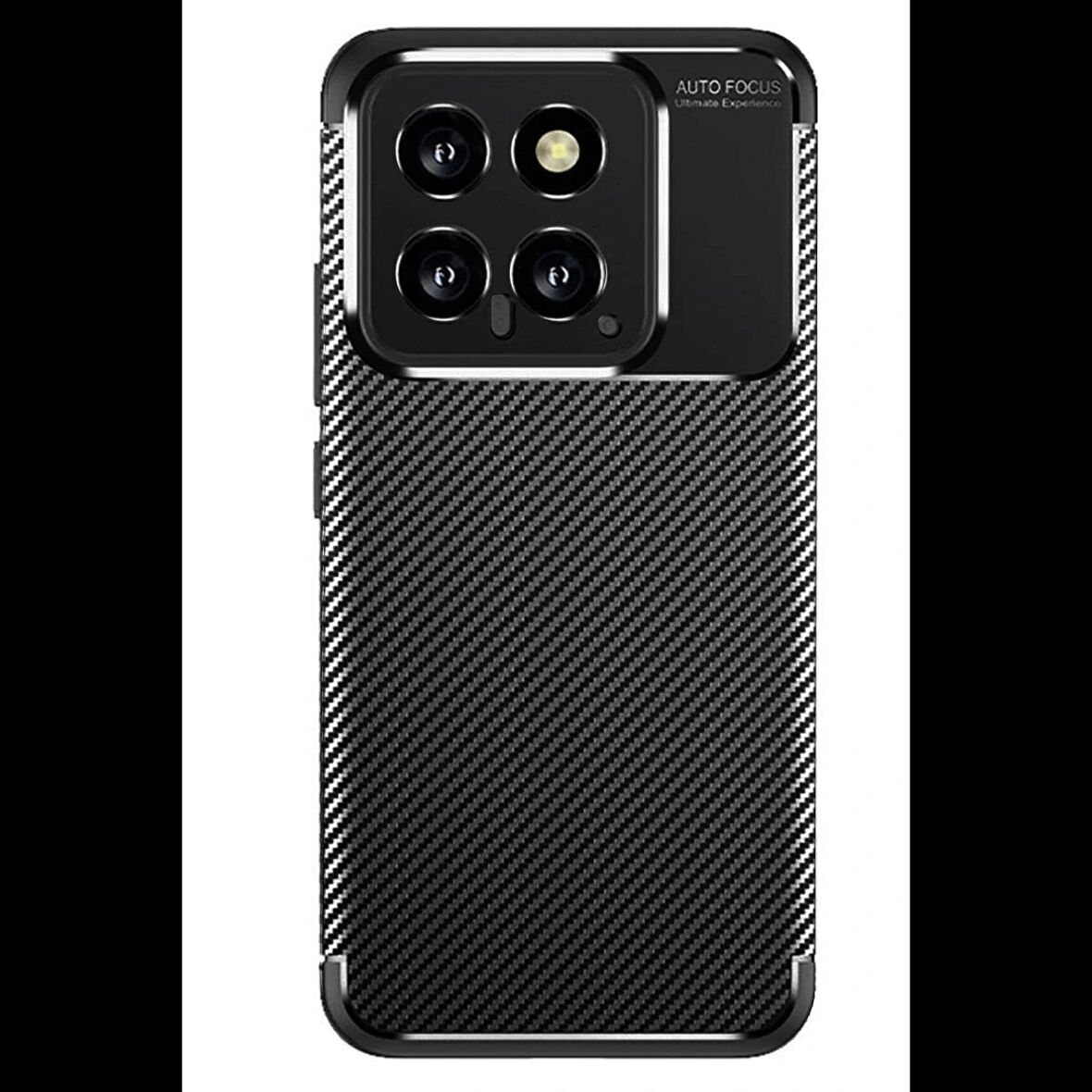 Newface Xiaomi Mi 14T Kılıf Auto Focus Karbon Kapak