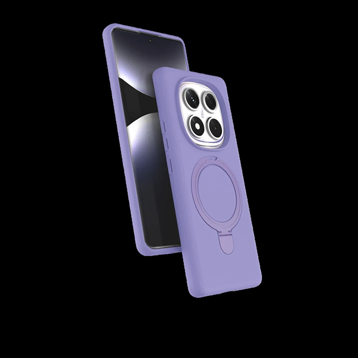 Xiaomi Uyumlu Redmi Note 14 Pro 4G Regal Magsafe Standlı Kapak