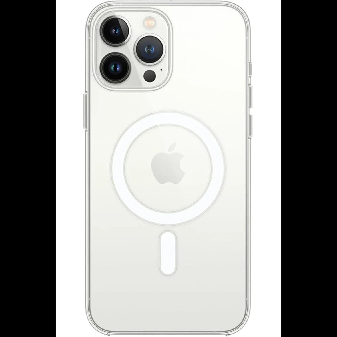 Newface iPhone 15 Pro Max Kılıf Pc Real Magsafe Kapak - Şeffaf