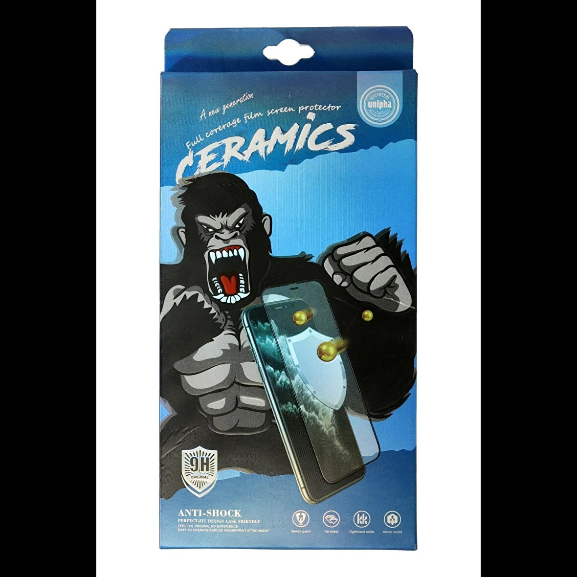 Newface iPhone 11 Pro Max 34D Izgaralı Cam