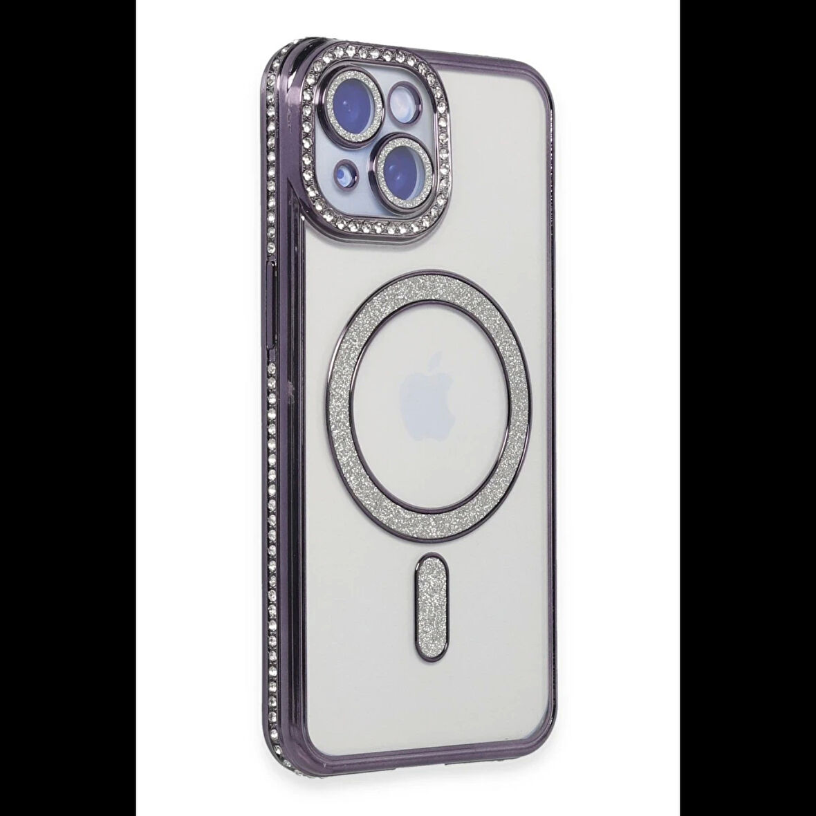 Newface iPhone 13 Kılıf Joke Simli Magneticsafe Kılıf