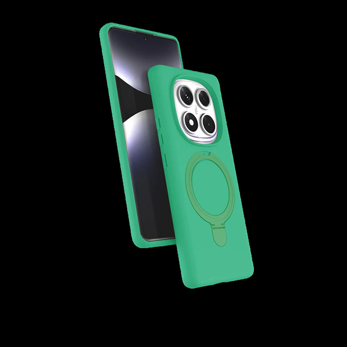 Xiaomi Uyumlu Redmi Note 14 Pro 4G Regal Magsafe Standlı Kapak