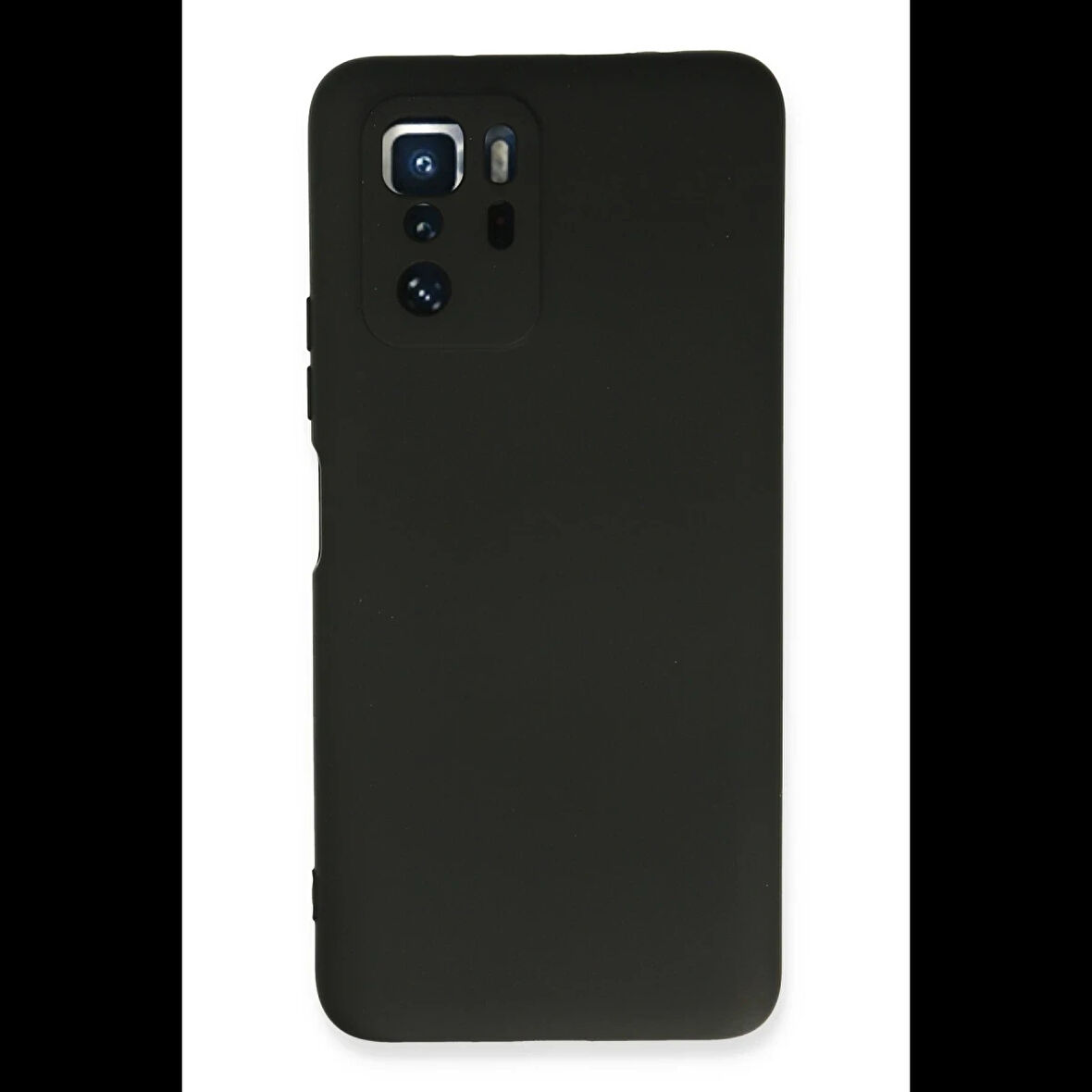 Newface Xiaomi Poco X3 GT Kılıf Nano içi Kadife Silikon - Siyah