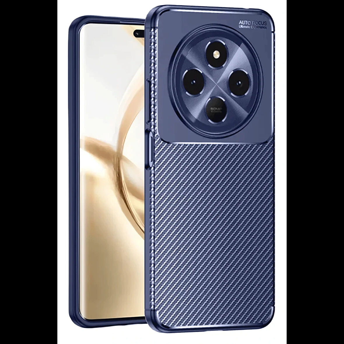 Tecno Spark 30C Kılıf Auto Focus Karbon Kapak