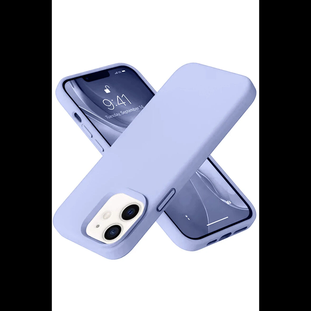 Newface iPhone 12 Kılıf Nano içi Kadife Silikon