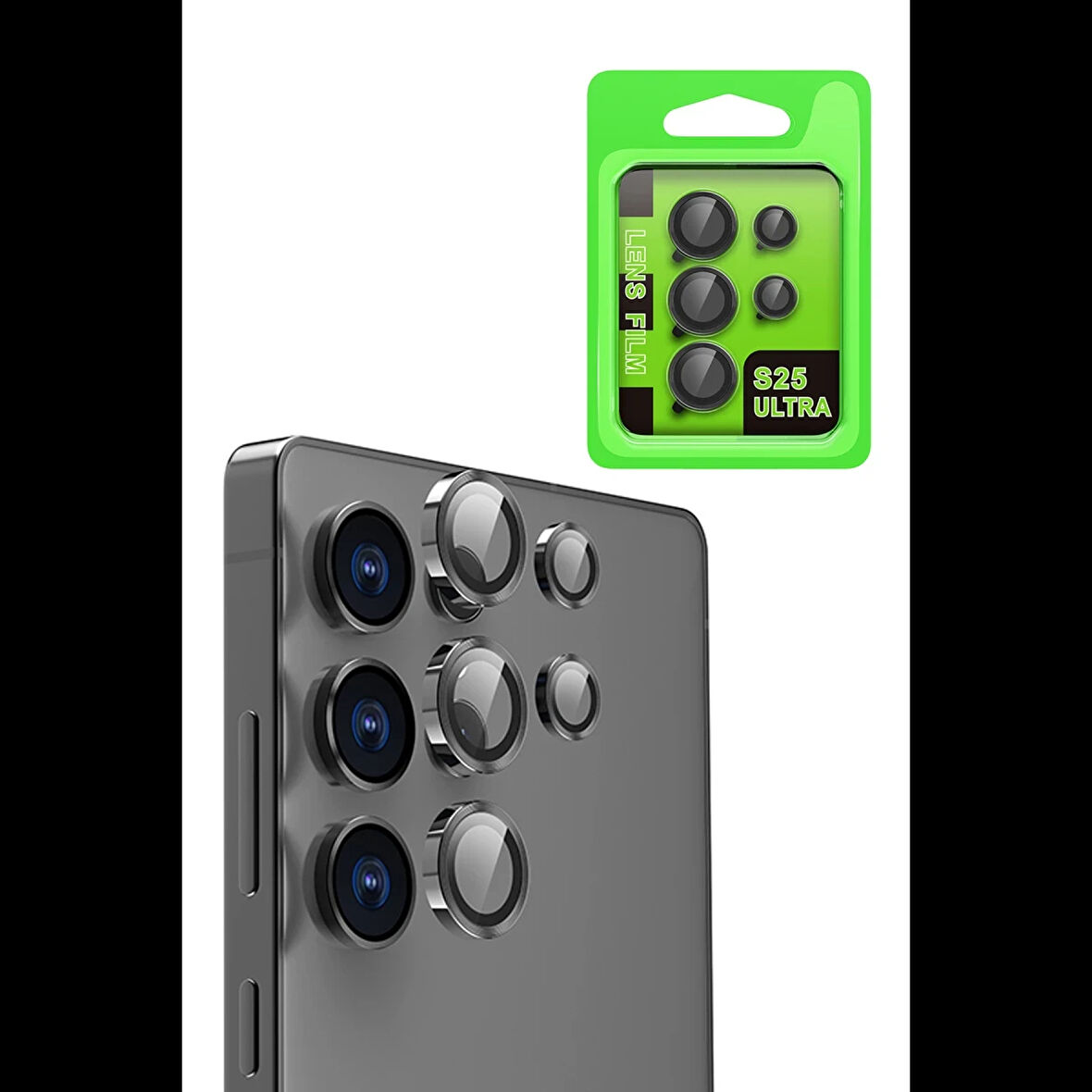 Newface Samsung Galaxy S25 Ultra Raze Metal Kamera Lens