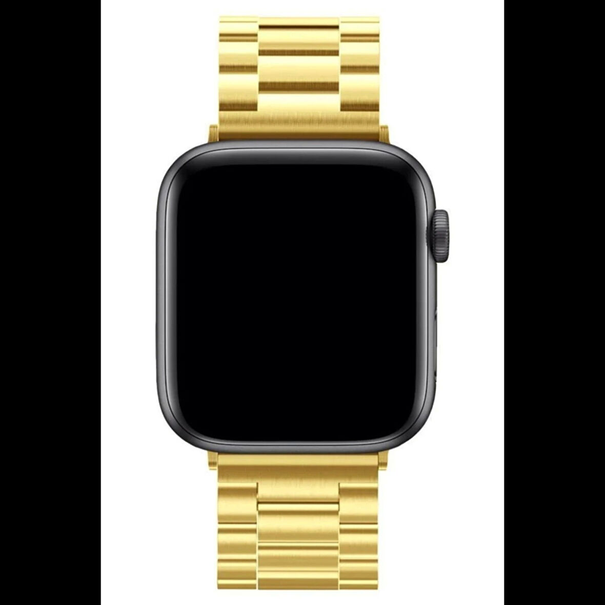 Newface Apple Uyumlu Watch 42mm Metal Baklalı Kordon - Gold
