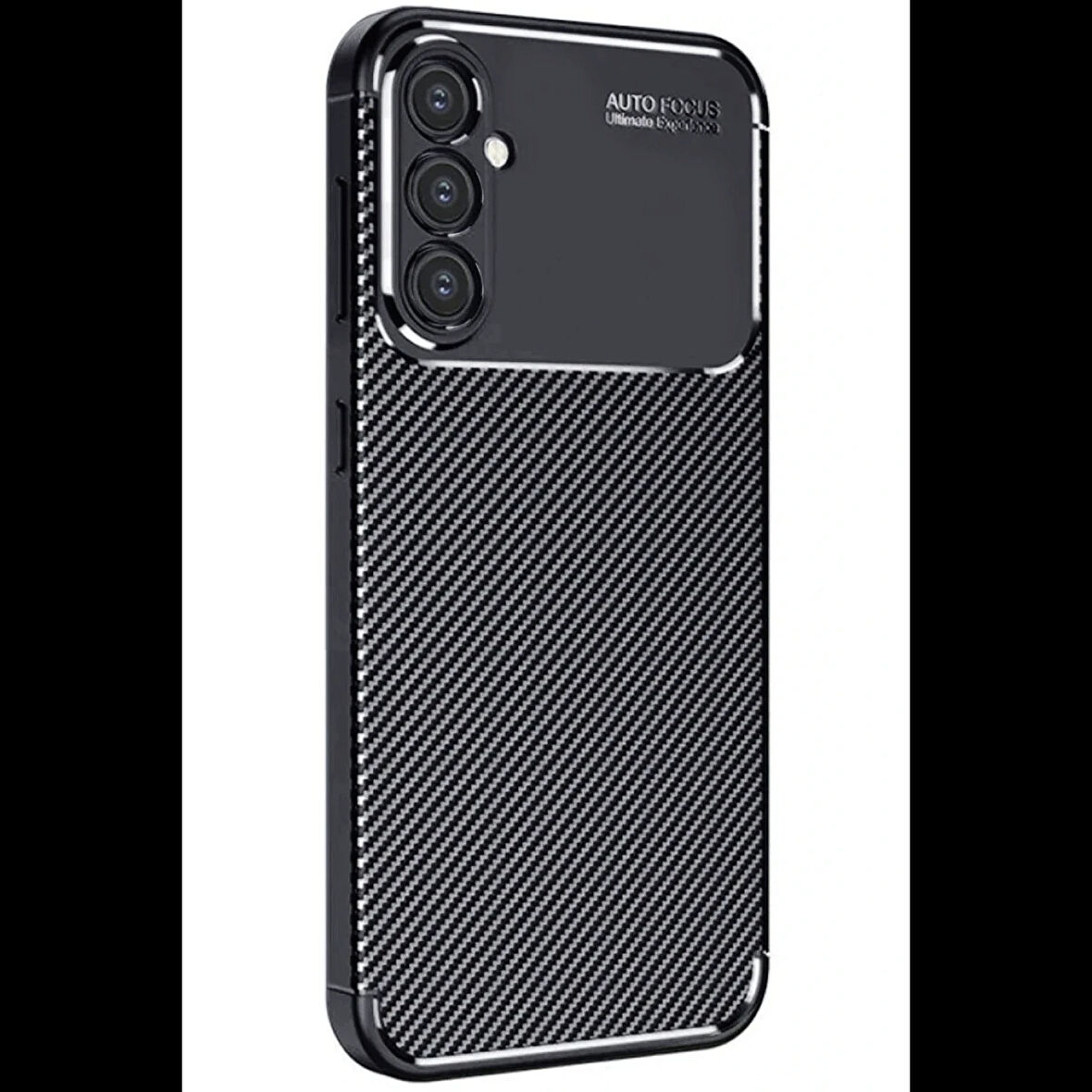 Newface Samsung Galaxy A56 Kılıf Auto Focus Karbon Kapak