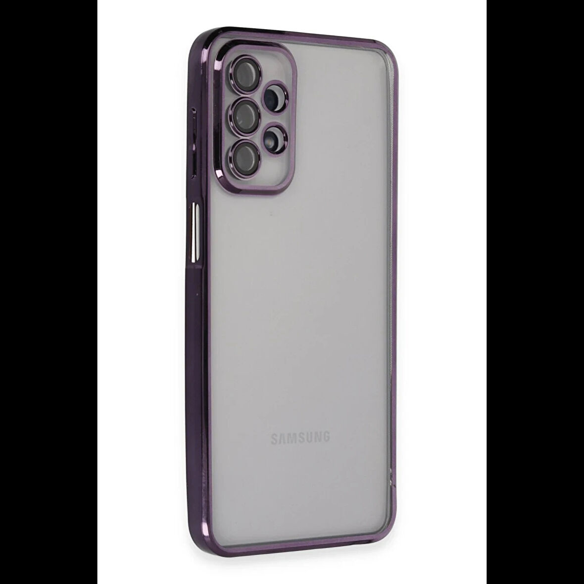 Newface Samsung Uyumlu Galaxy A23 4G Kılıf Razer Lensli Silikon