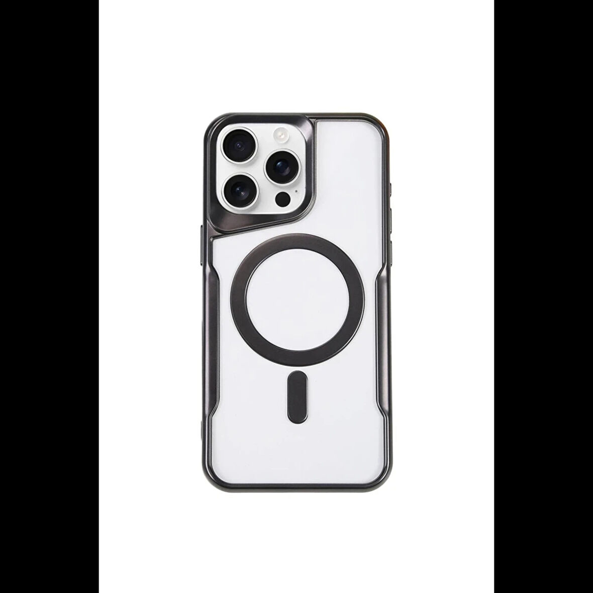Newface iPhone 15 Pro Kılıf Boyi Magsafe Silikon Kapak