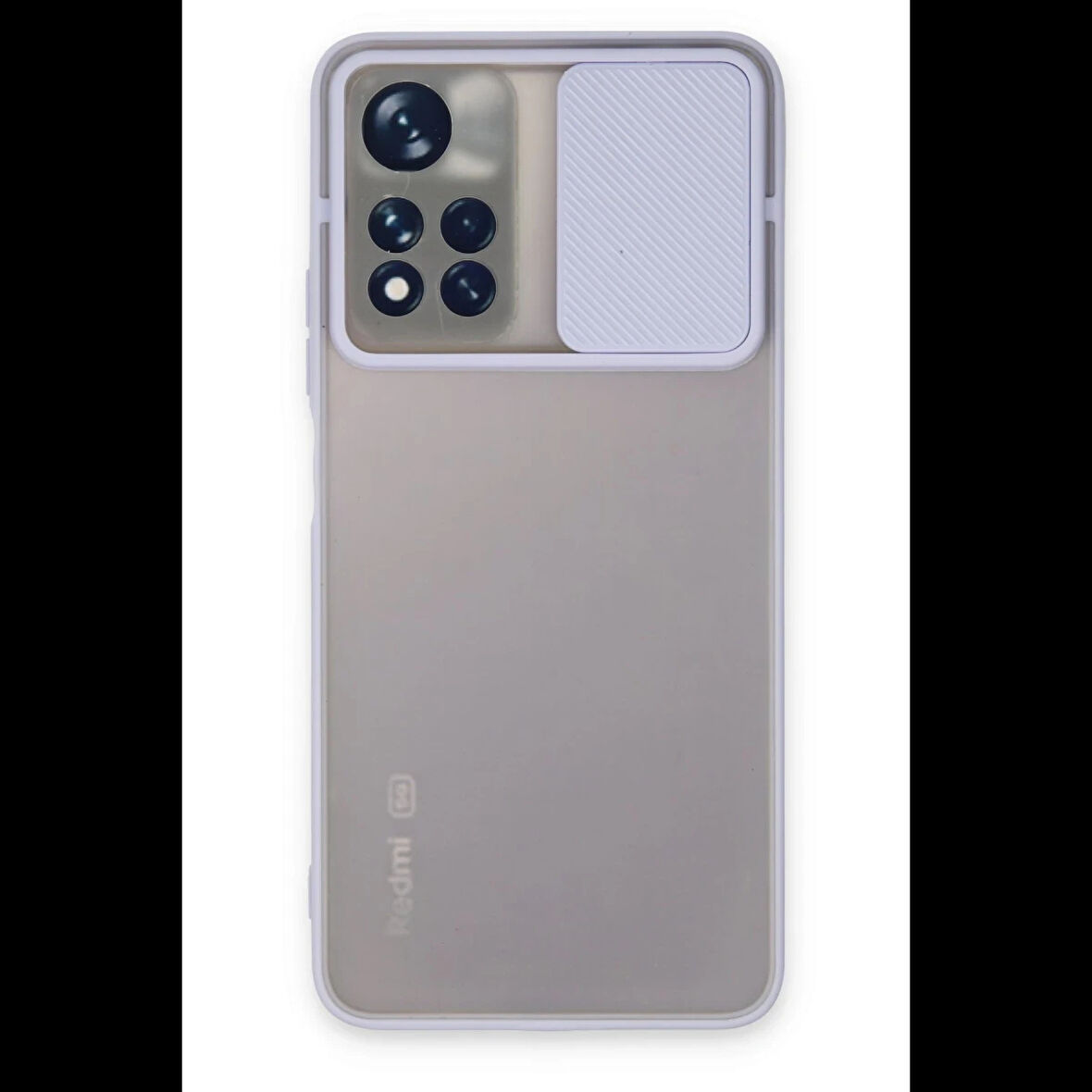 Newface Xiaomi Redmi Note 11 Pro Plus 5G Kılıf Palm Buzlu Kamera Sürgülü Silikon