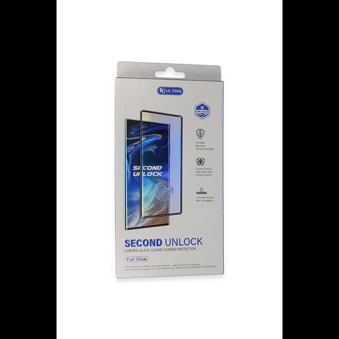 Newface Samsung Galaxy S24 Ultra Durable Full Glue Curved Cam