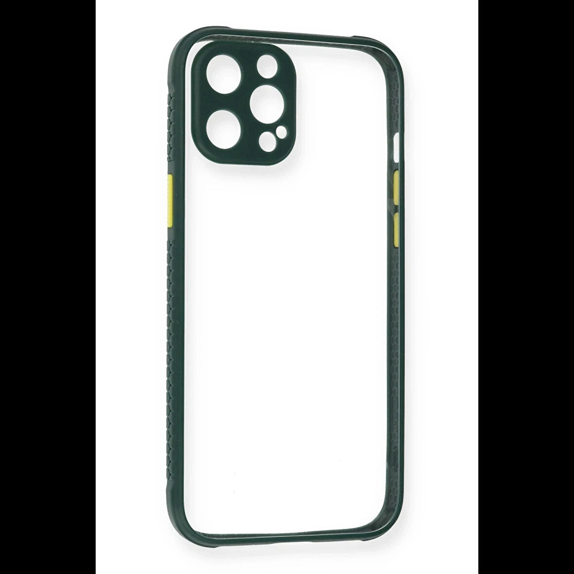Newface iPhone 12 Pro Max Kılıf Miami Şeffaf Silikon