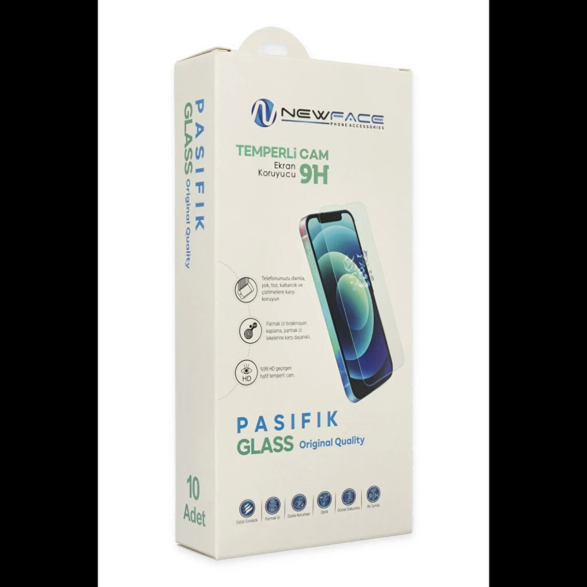 Newface Xiaomi Uyumlu Redmi Note 8 Pasifik Cam Ekran Koruyucu