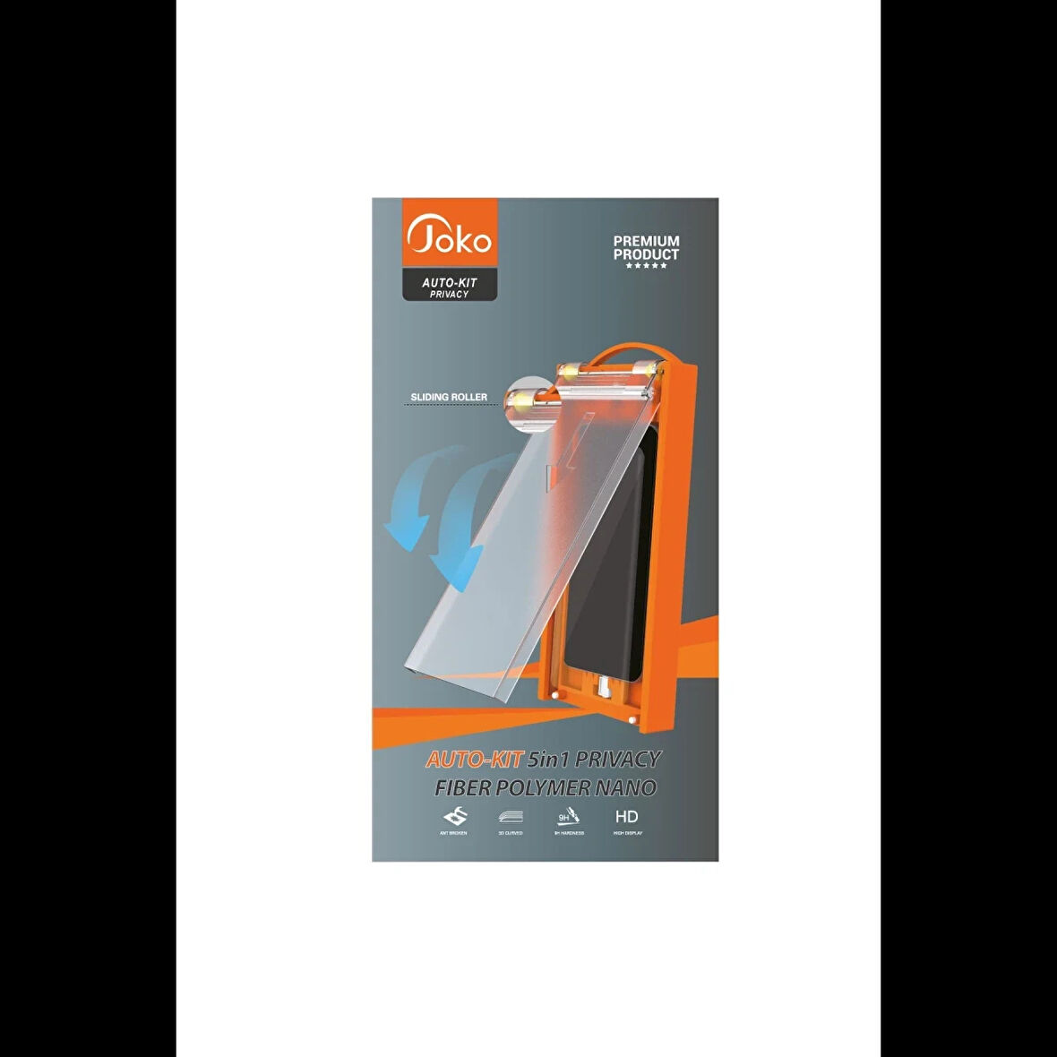 Joko Samsung Galaxy S24 Ultra AutoKit 5in1 Fiber Hayalet Polymer Nano Ekran Koruyucu
