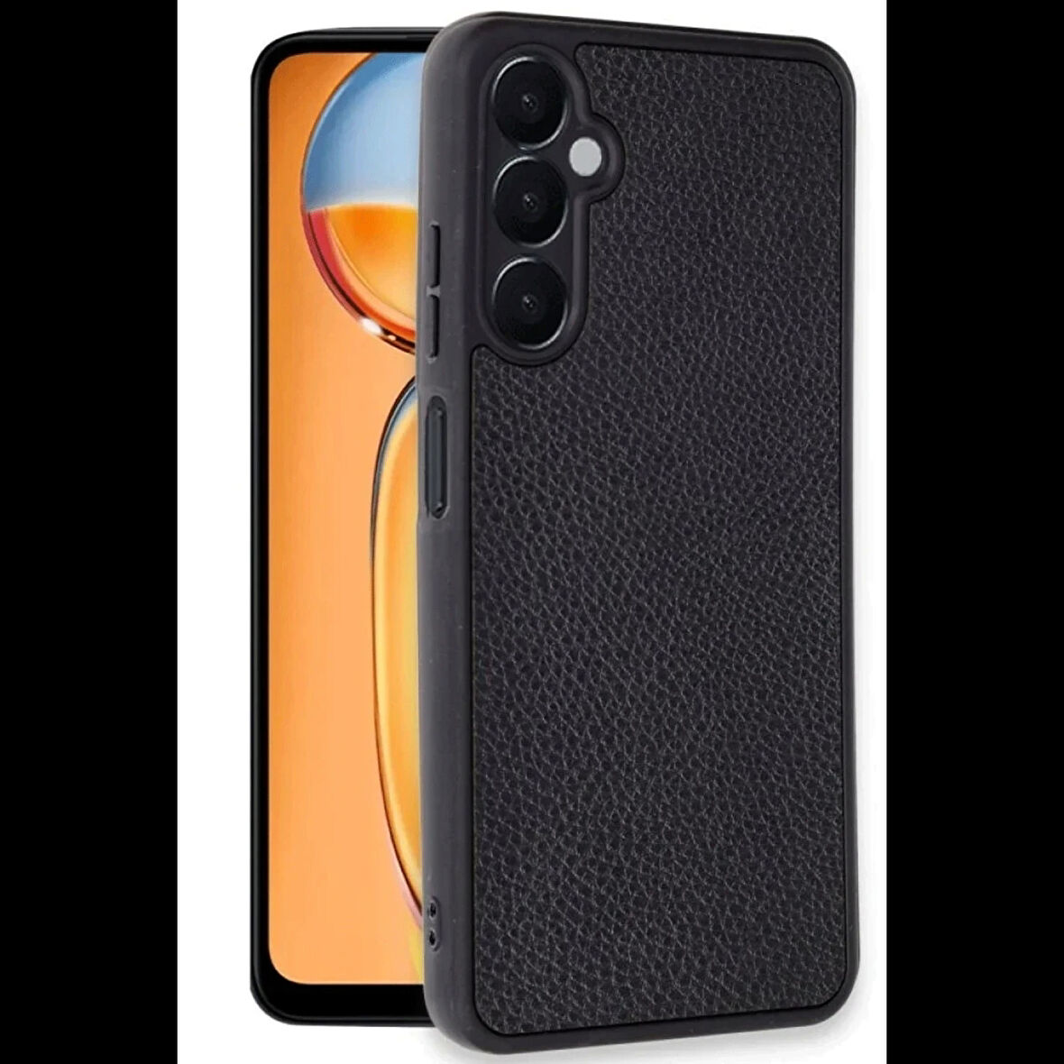 Newface Samsung Galaxy S24 FE Kılıf Aras Deri Kapak