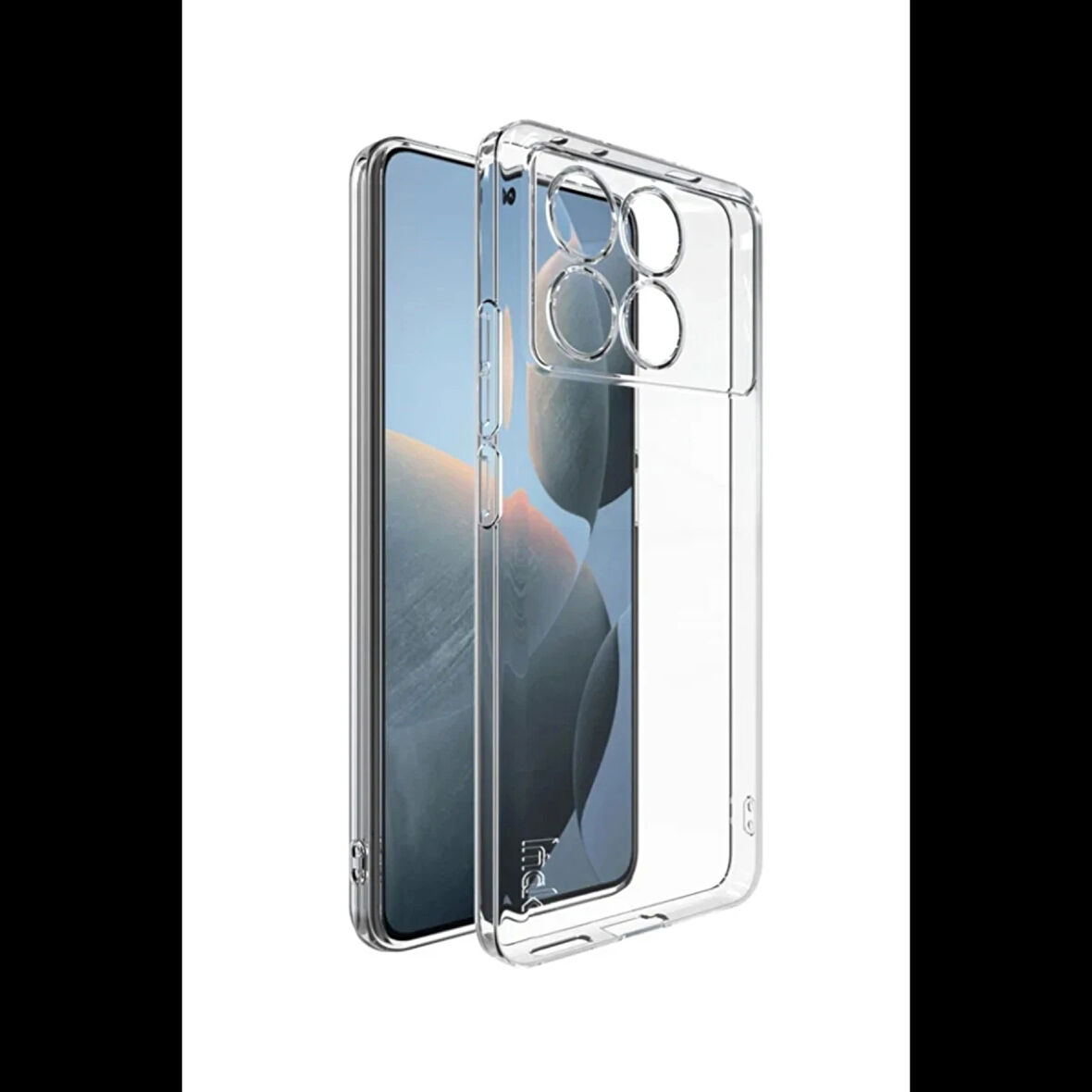 Newface Xiaomi Poco X6 Pro Kılıf Lüx Şeffaf Silikon