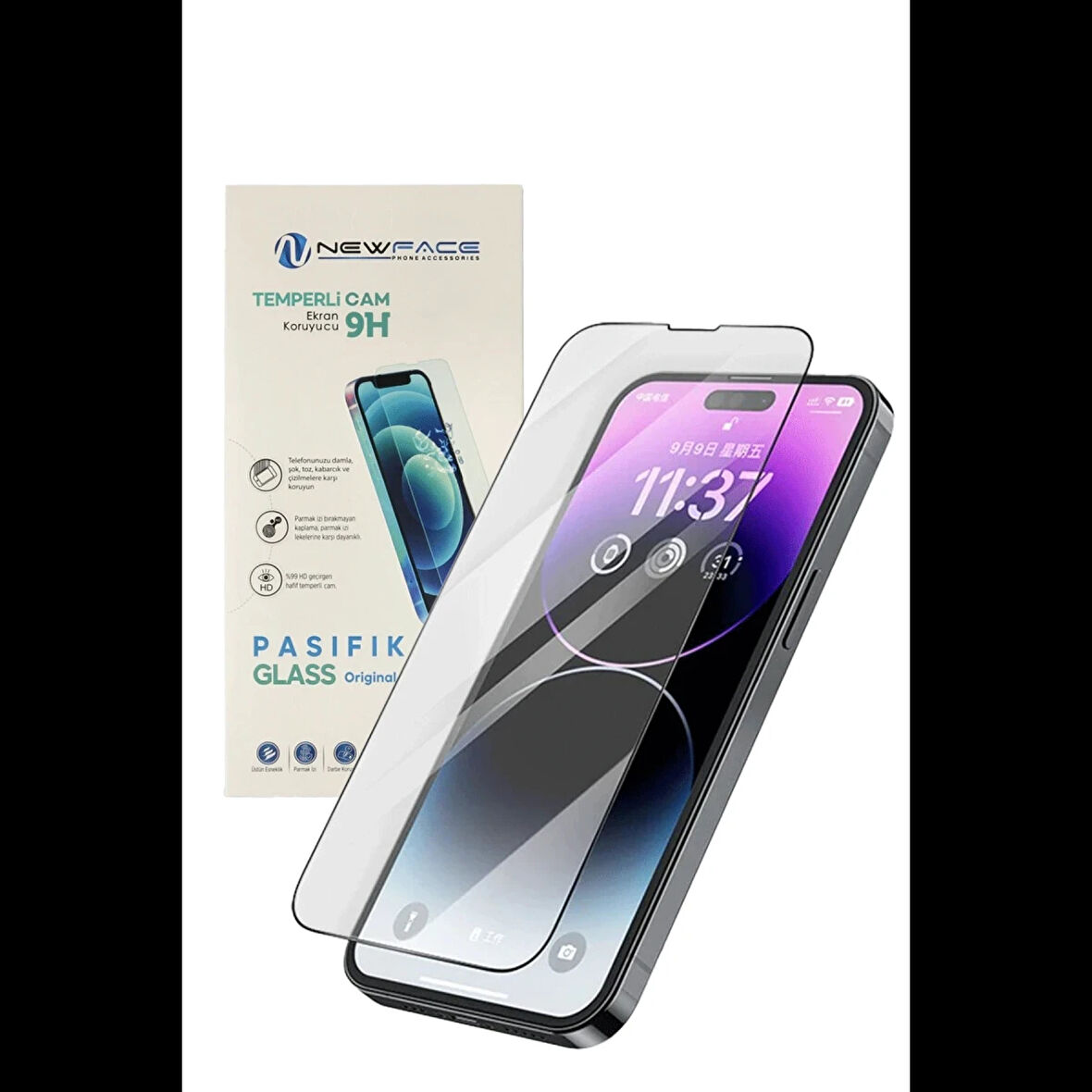 Newface Samsung Galaxy A21 Pasifik Cam Ekran Koruyucu