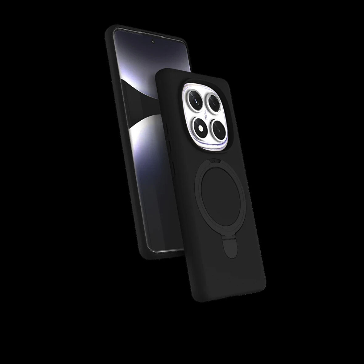 Xiaomi Uyumlu Redmi Note 14 Pro 4G Regal Magsafe Standlı Kapak