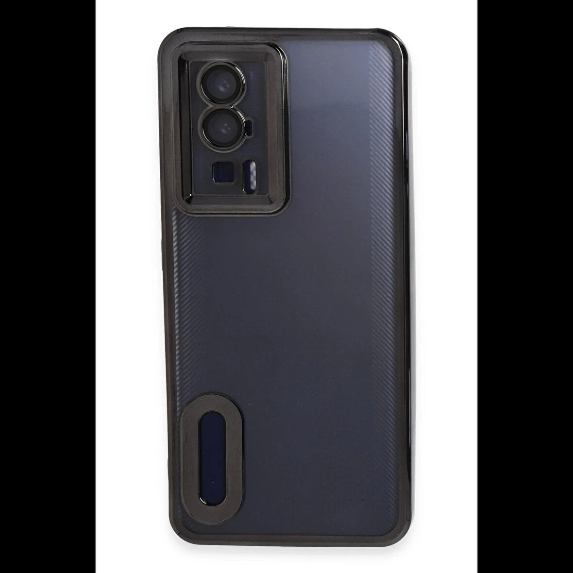 Newface Xiaomi Uyumlu Poco F5 Pro Kılıf Slot Silikon - Siyah