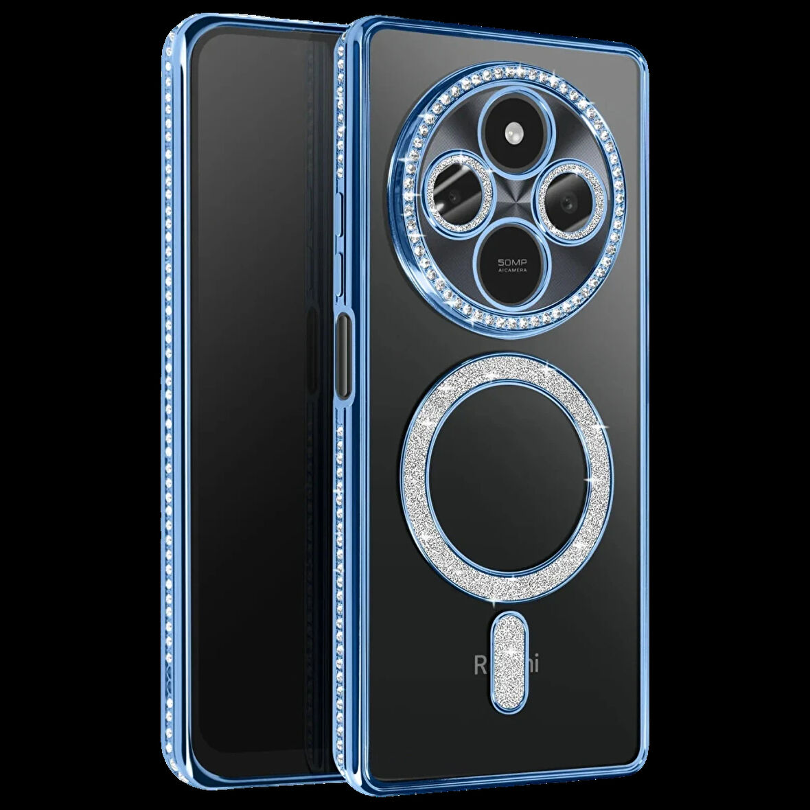 Joy Tekno Xiaomi Uyumlu Redmi 14C Joke Simli Magneticsafe Kılıf