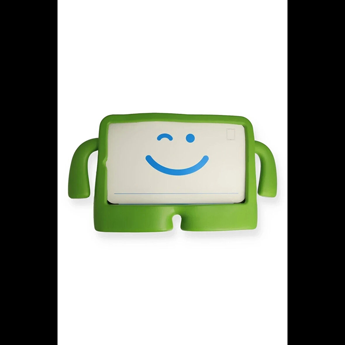 Joy Tekno Samsung Galaxy Tab A9 Plus Kılıf Karakter Tablet Silikon - Yeşil