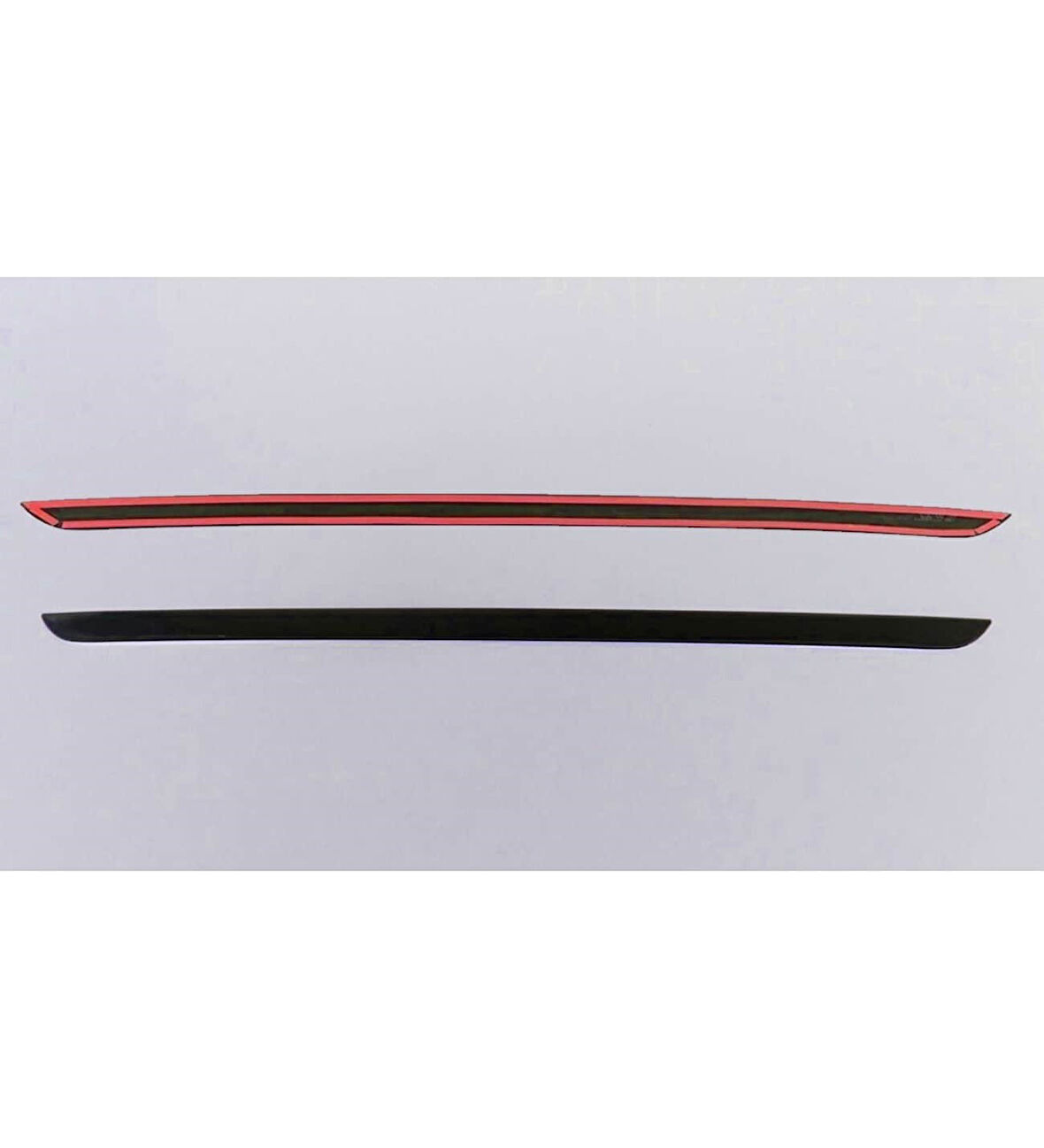 Volkswagen Passat B8 ABS Bagaj Alt Çıta 2015 ve Üzeri Piano Black