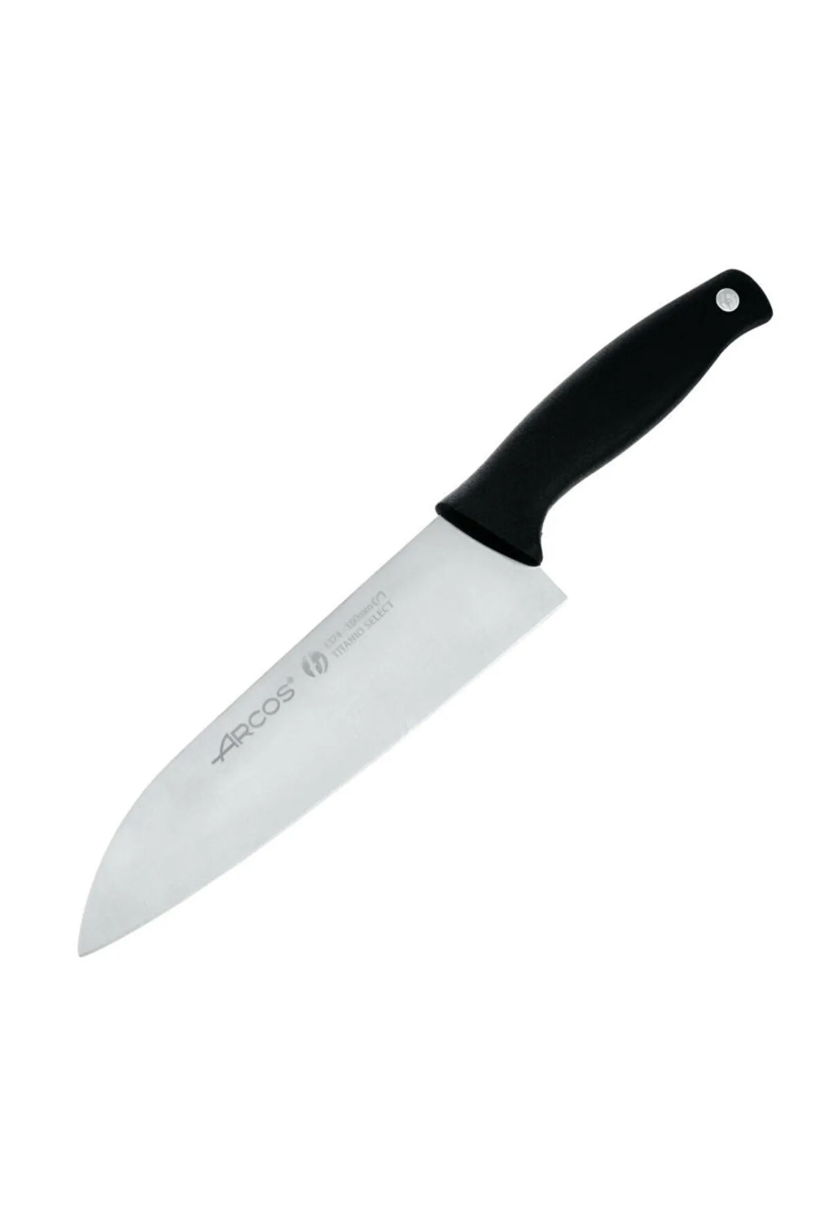 Arcos Titanio 137400 Ispanyol Malı 18 Cm Titanyum Şef Aşçı Bıçağı Pro Chef Mutfak Bıçak Titanium