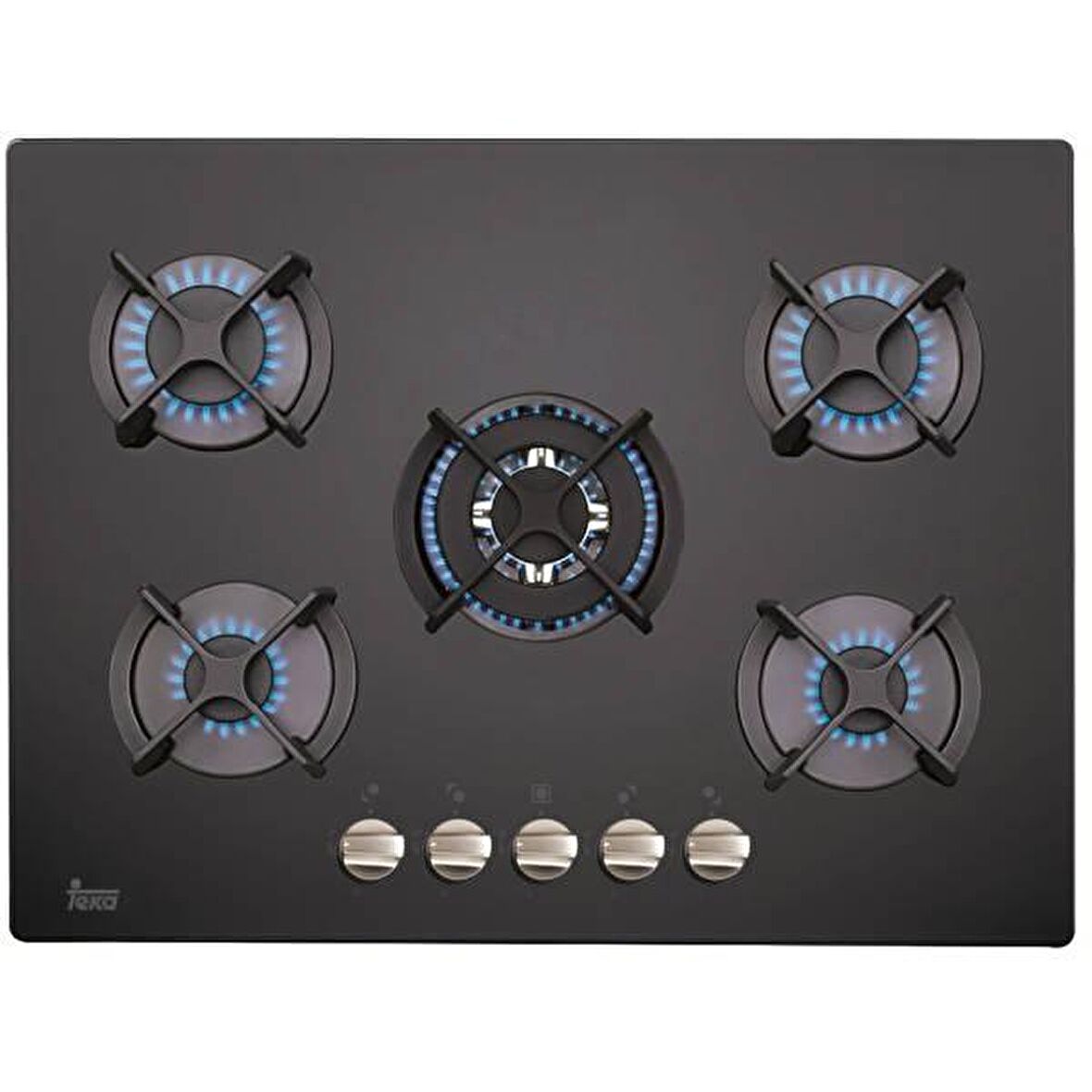 Teka HF LUX 70 AI AL TR CI Cam Ankastre Ocak Siyah