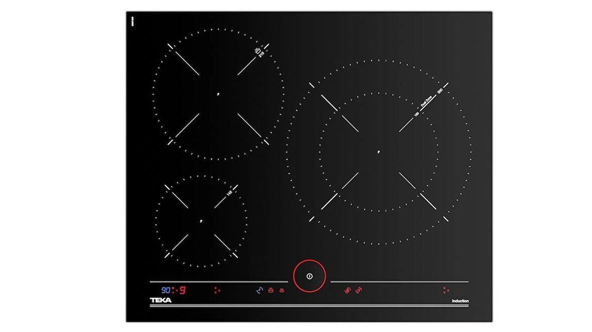Teka - IKNOB IT 6350 - Ankastre Cam Seramik İndüksiyonlu Ocak - 7400 W - Siyah - 60 cm - 10210183
