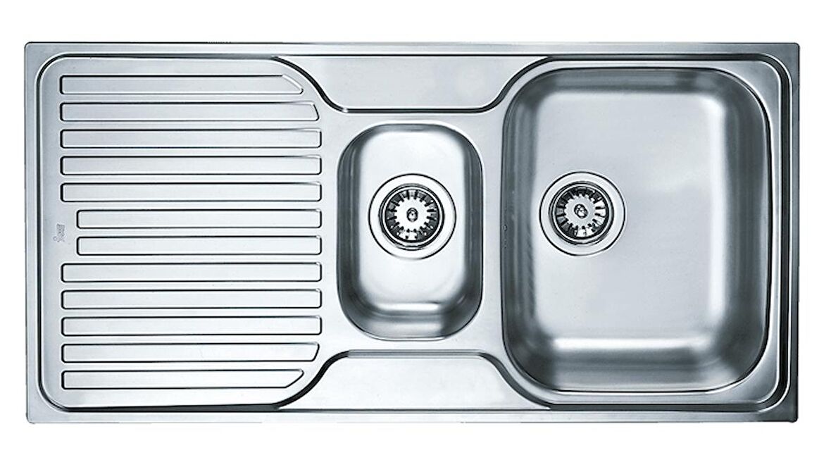 Princess 60 B - Sol Damlalıklı Mikroketen Paslanmaz Çelik Eviye