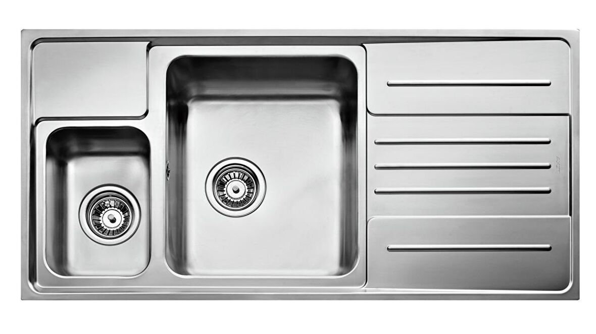 Teka Stage 60 B Mikro Keten Dokulu 1,5 Gözlü Sağ Damlalıklı Eviye