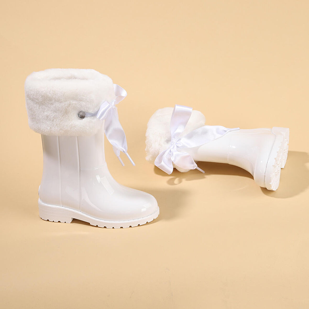 İgor W10239 Campera Charol Soft Kız Çocuk Su Geçirmez Yağmur Kar Çizmesi