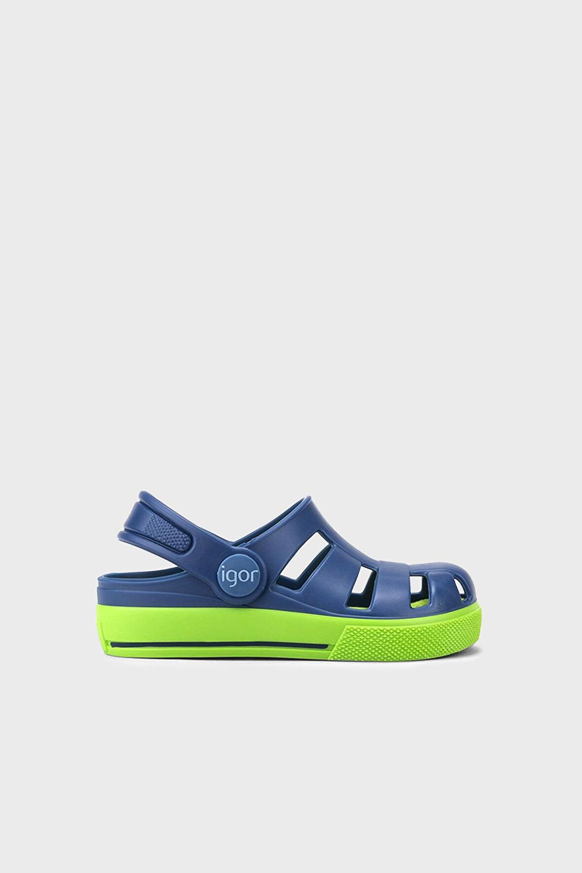 Igor S10284 OLA COMBI MARINO-PISTACHO Lacivert - Yeşil Sandalet