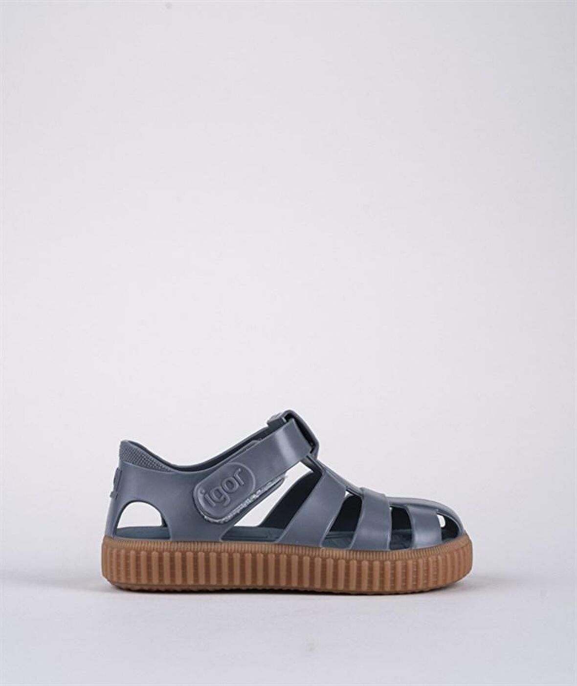 İGOR  Kız Çocuk - Genç Sandalet S10291 NICO CARAMELO IGOR 047-AZUL/BLUE
