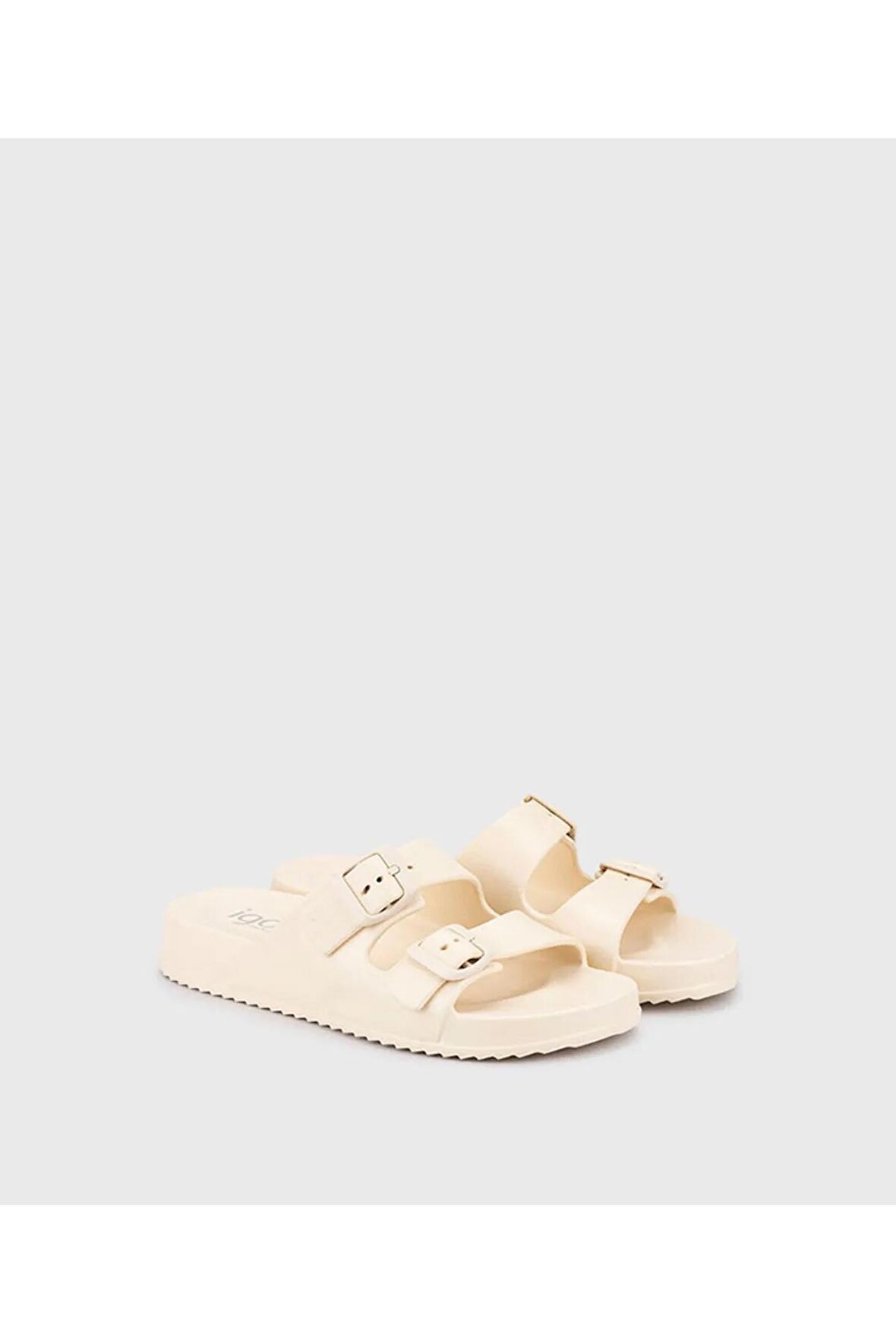 IGOR S10318-079 HABANA ÇİFT BANTLI SANDALET MARFİL /IVORY