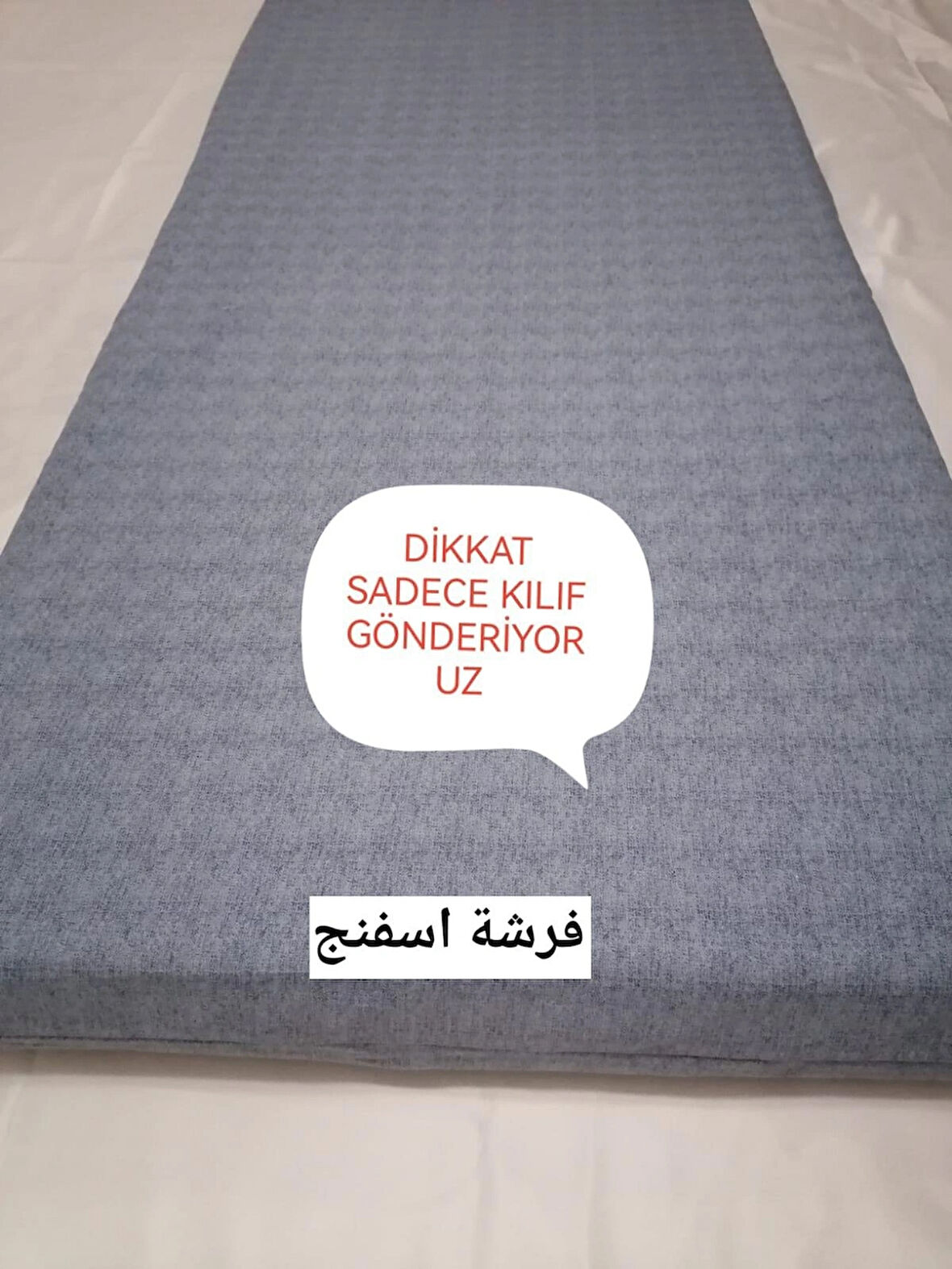 SÜNGER YATAK KILIFI