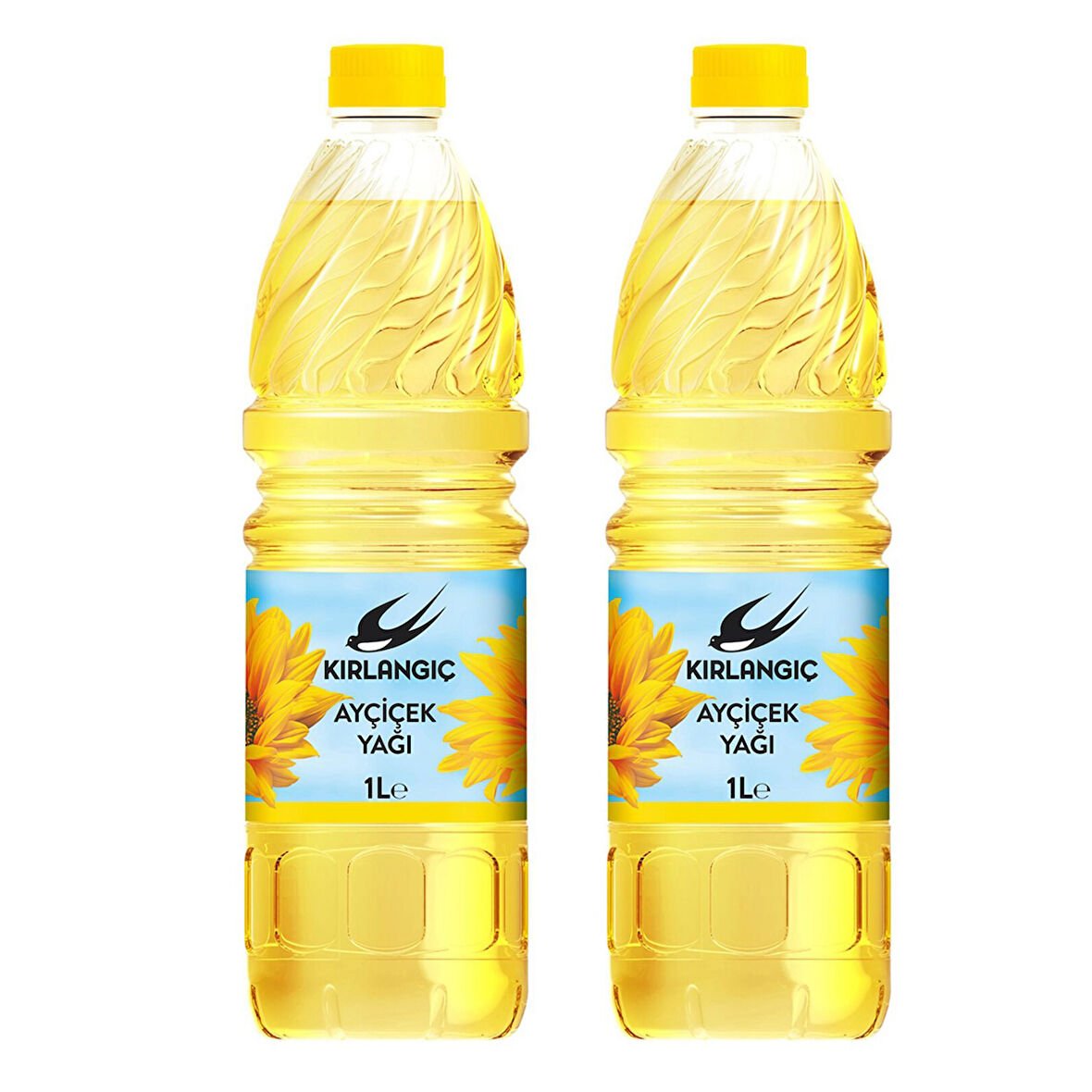 Kırlangıç Ayçiçek Yağı 1 lt x 2 Adet