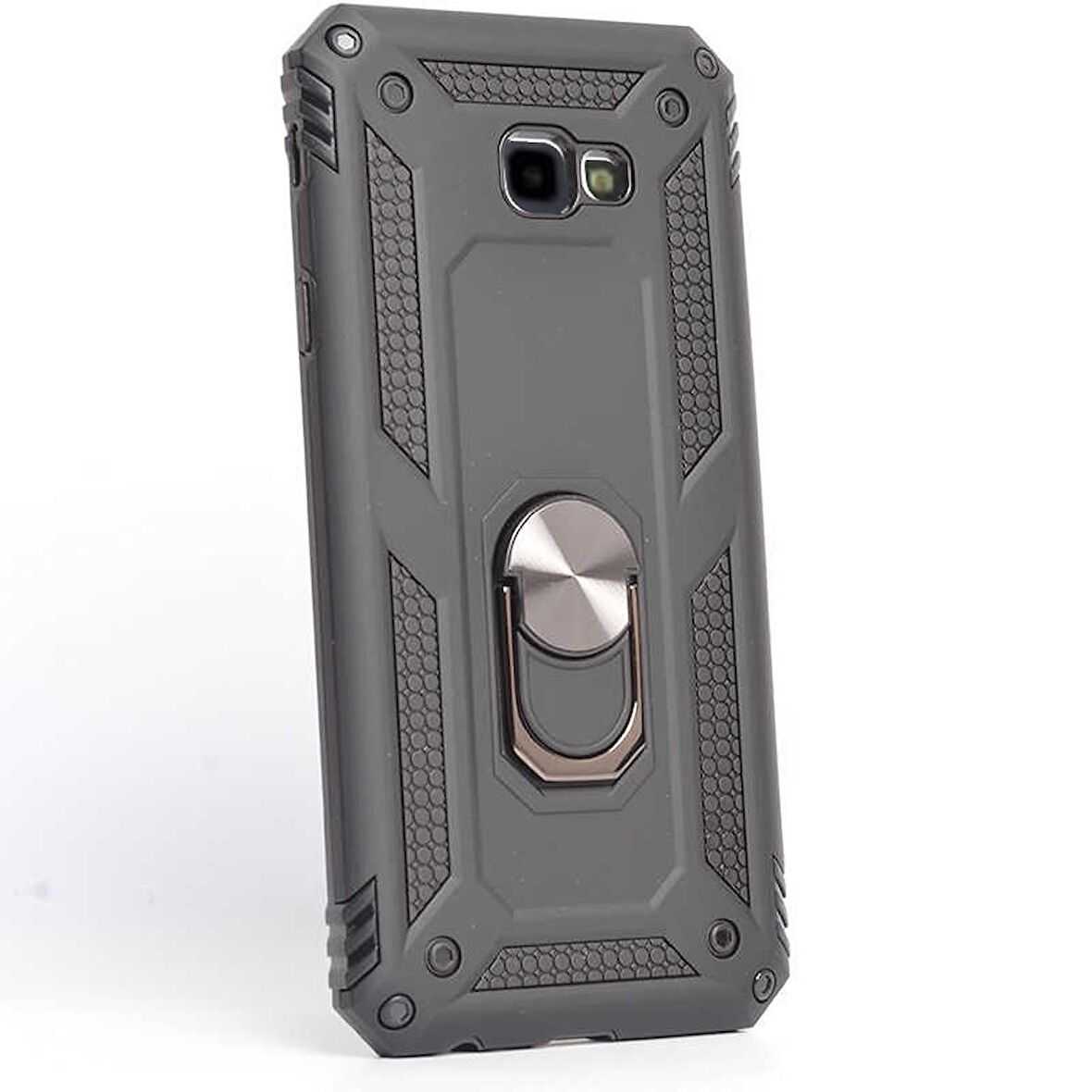 Gpack Samsung Galaxy J4 Plus Kılıf Vega Standlı Yüzüklü Mıknatıslı