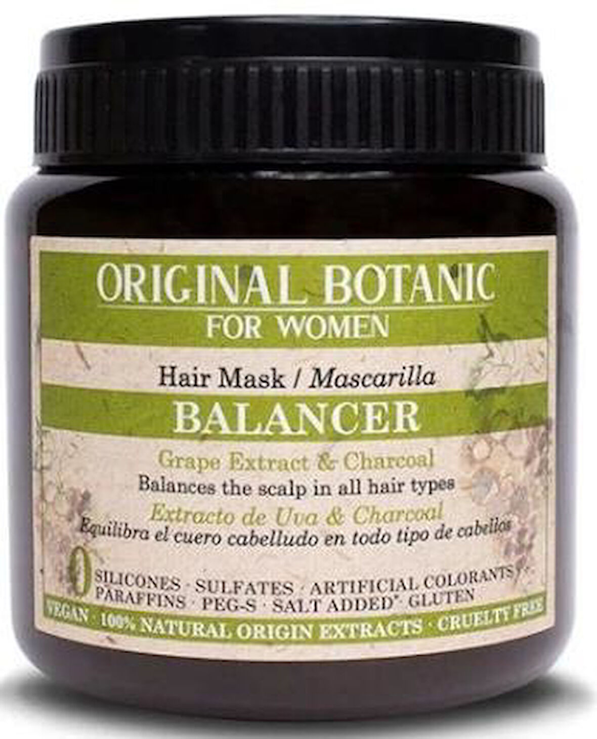 Original Botanic Derinlemesine Vegan Temizleme Maskesi Kadın 250 ml