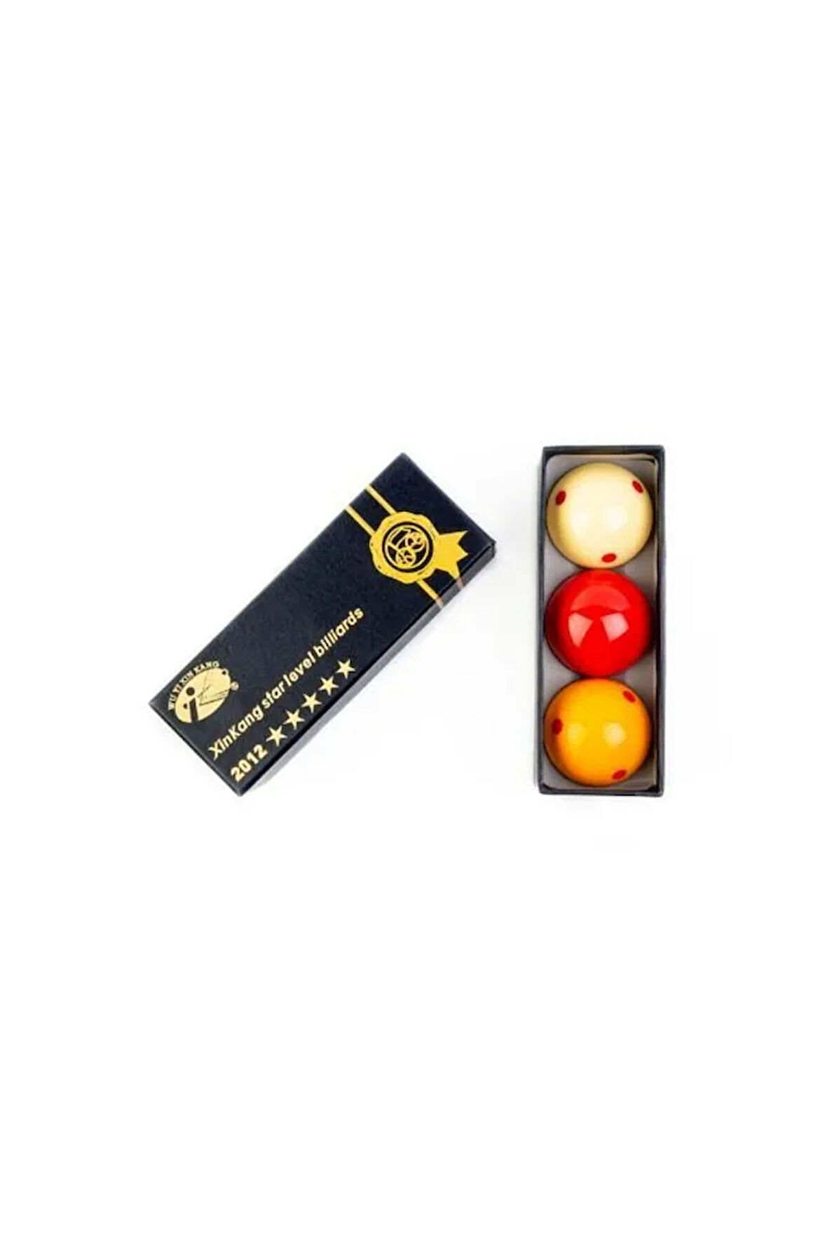 Süper Pro Cup Benekli 3 Top Carom Bilardo Top Seti 61.5 Mm