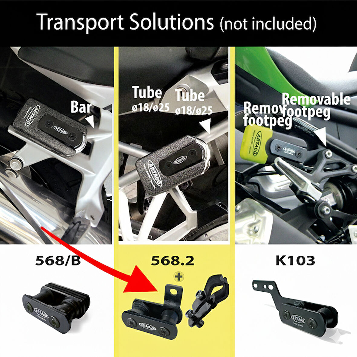 ARTAGO 568.2 69TB  69X KİLİT SABİTLEME BRAKETİ