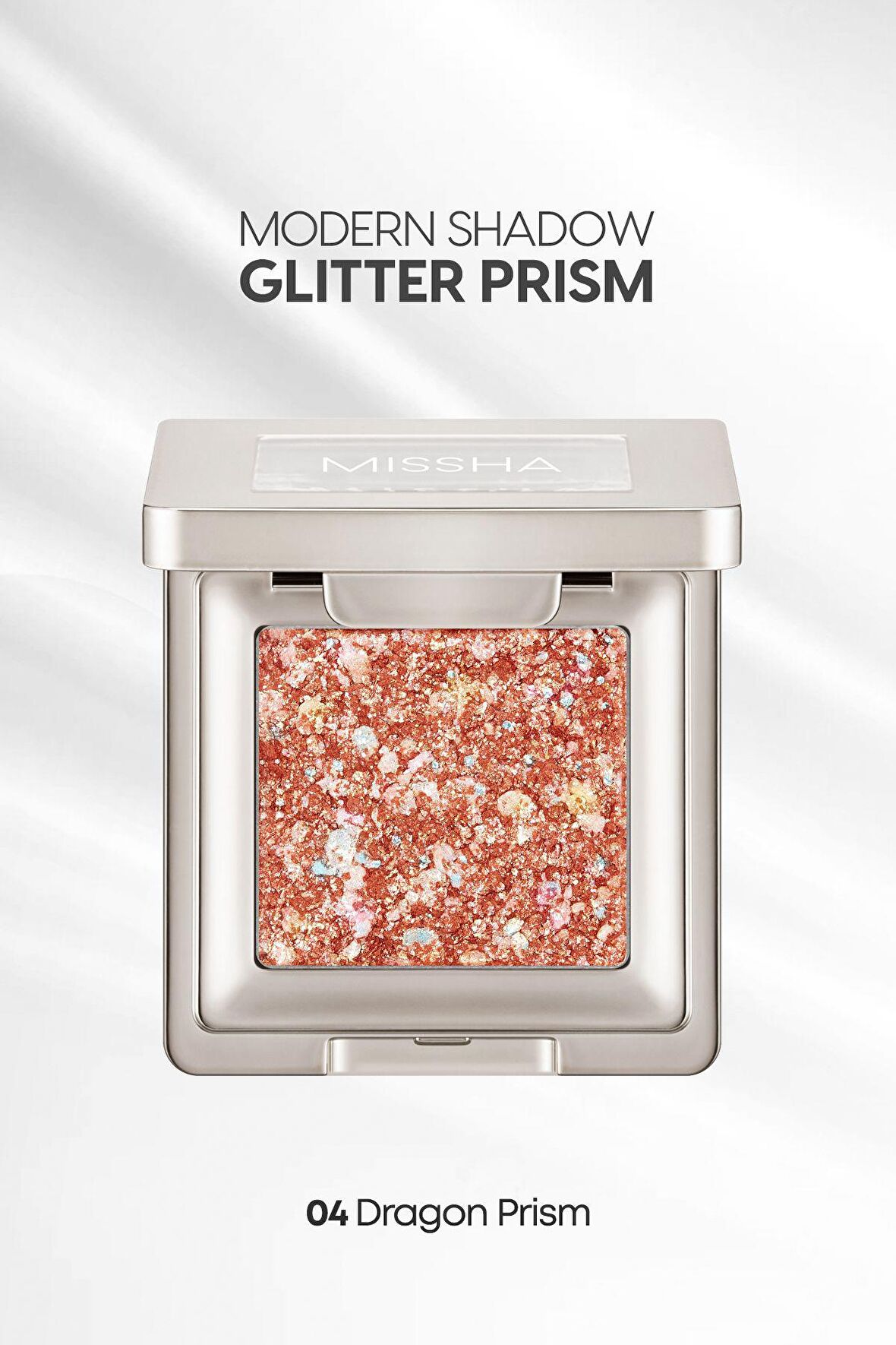 Topaklanmayan El Yapımı Holografik Simli Far Modern Shadow Glitter Prism (No.4 Dragon Prism)